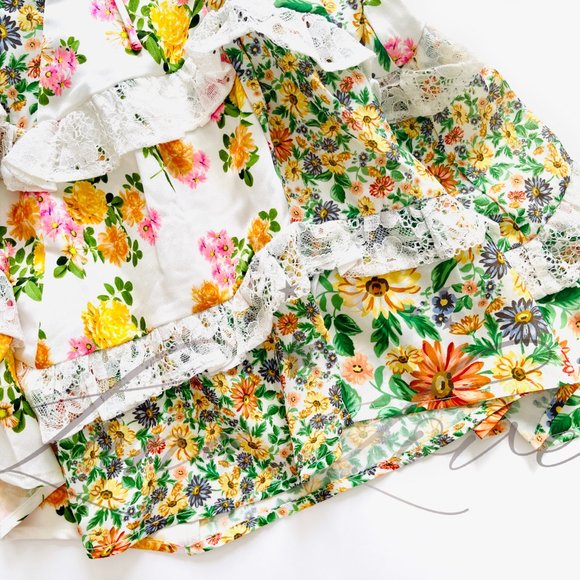 FOR LOVE & LEMONS Rosalyn Mini Dress in Green NWT - Picture 6 of 11